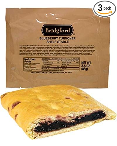 Bridgford MRE Blueberry Turnover