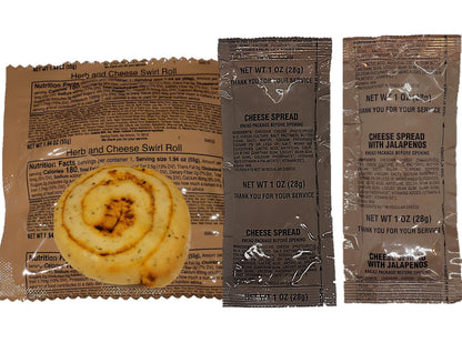 Breads and Spreads Combo (Breads & Tortillas with Cheese & Peanut Butter)