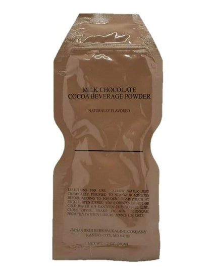 MRE Hot Beverages Cappuccino & Cocoa