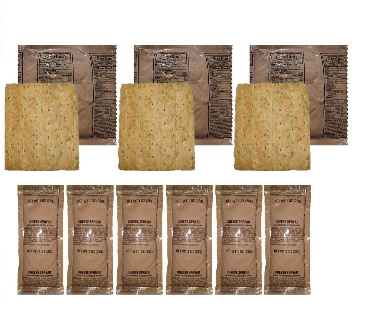MRE Italian Breadsticks with Cheese