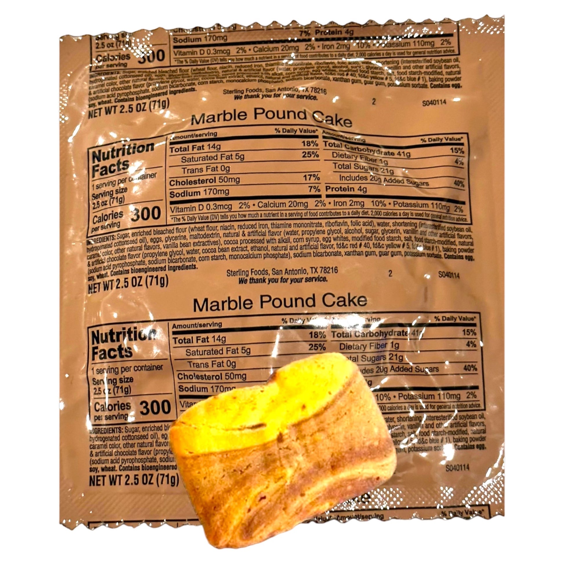 MRE Marble Pound Cake
