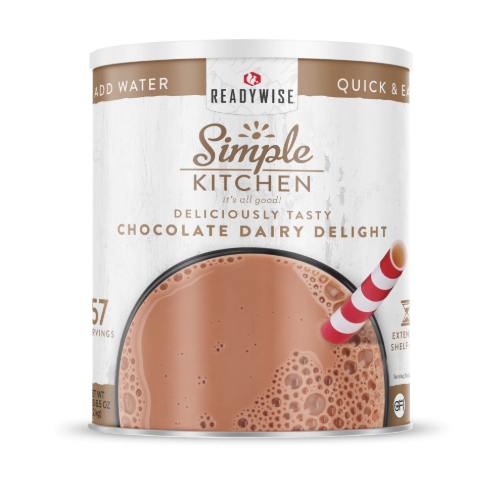 Simple Kitchen Chocolate Dairy Delight - 57 Serving Can