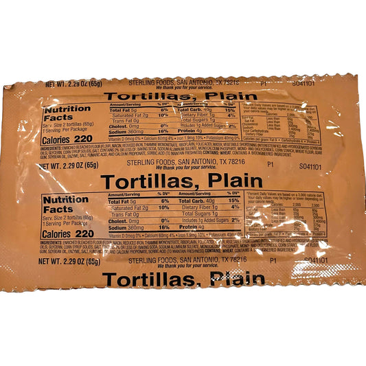 Flour Tortillas Plain, Chipotle or Combo