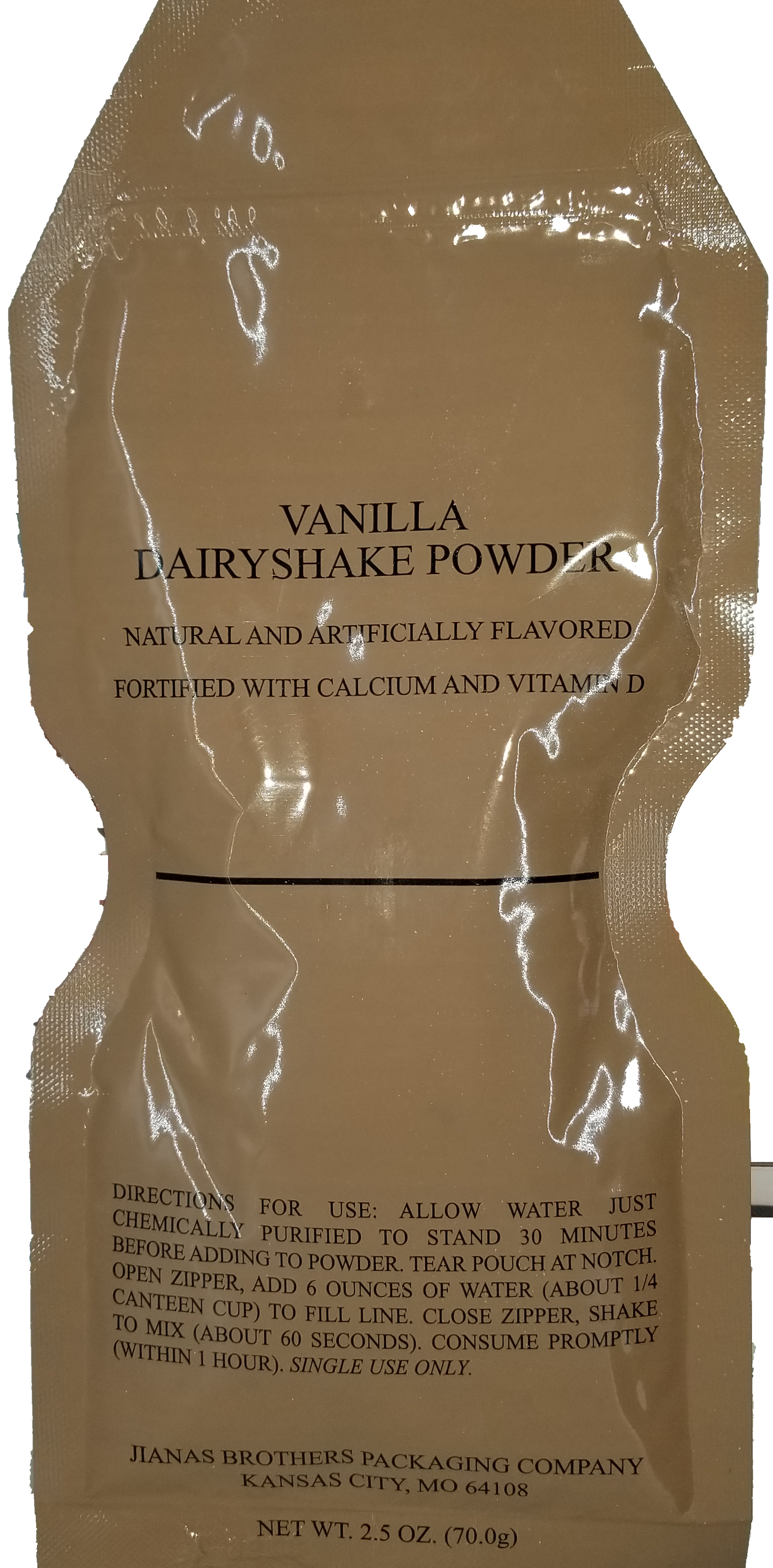 MRE Vanilla Shake